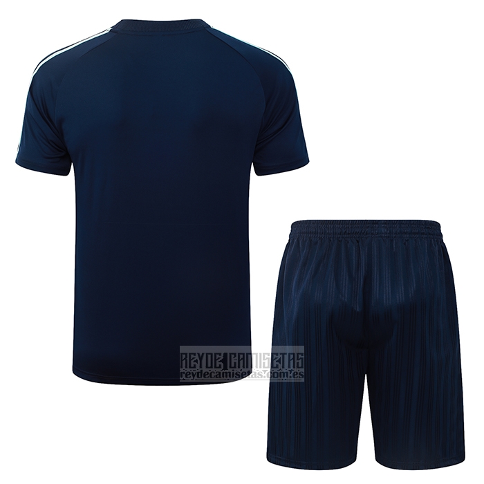 Chandal del Alemania Manga Corta 2026-2027 Azul - Pantalon Corto